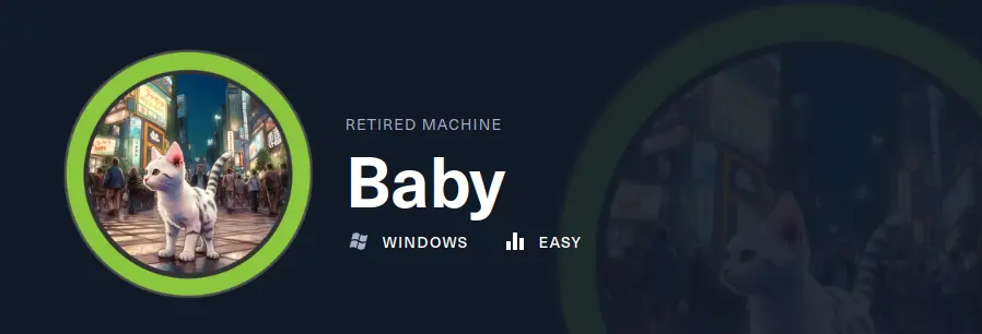 HackTheBox Baby machine walkthrough