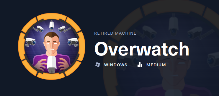 HackTheBox Overwatch machine walkthrough